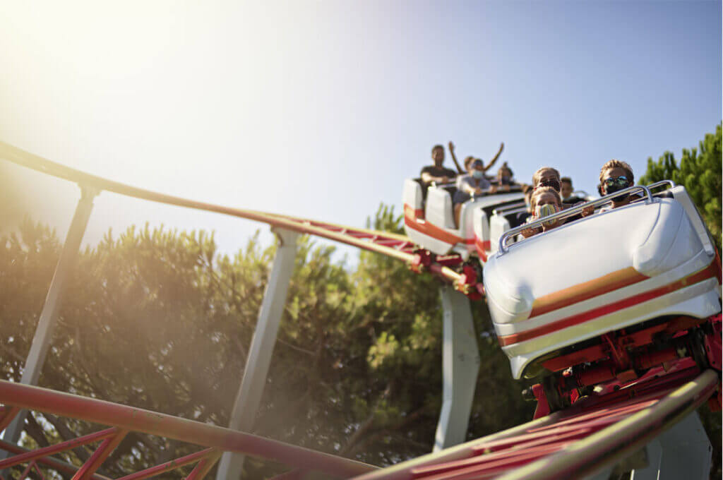 Rollercoaster ride